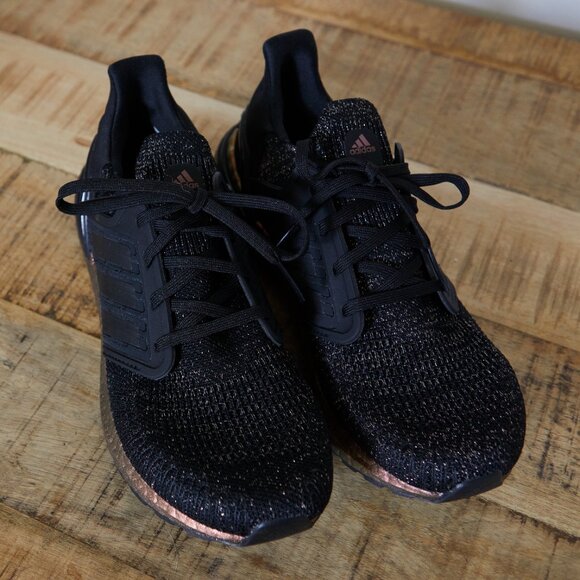 Adidas Ultraboost 20 Women’s Black Signal Pink Running Shoe {Size 10-11} NIB - Picture 2 of 8